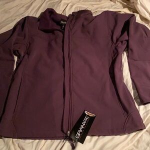XSMALL Granyte Jacket Eggplant NWT Camping Fall Gorpcore Wind Resistant